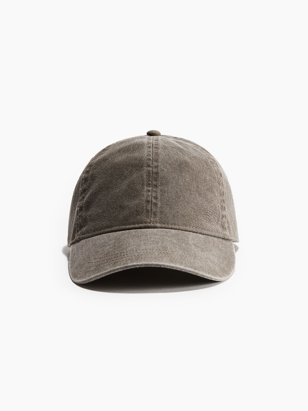 H&M Women Washed Twill Caps, Beige