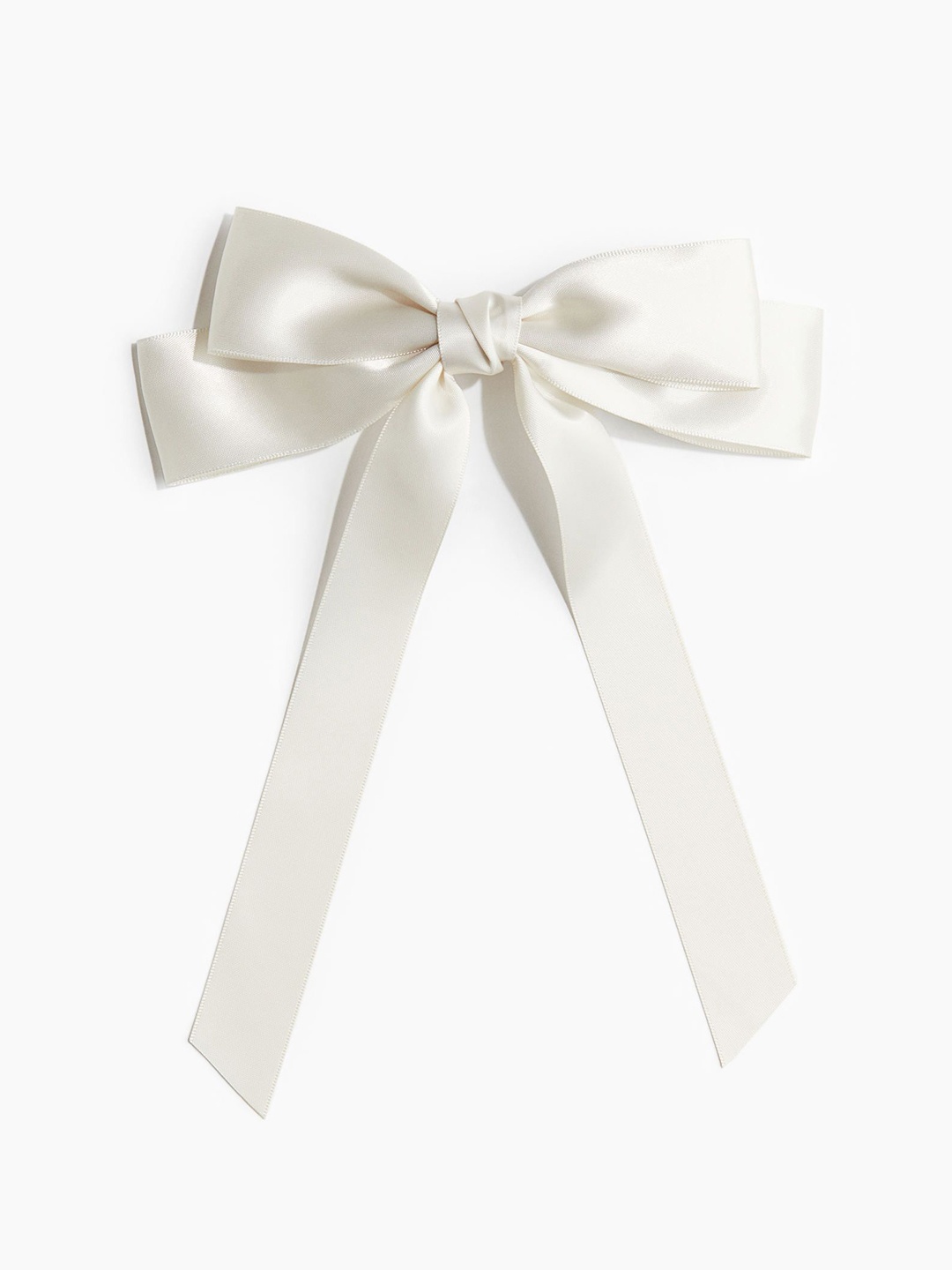 

H&M Bow-Decorated Hair Clip, White