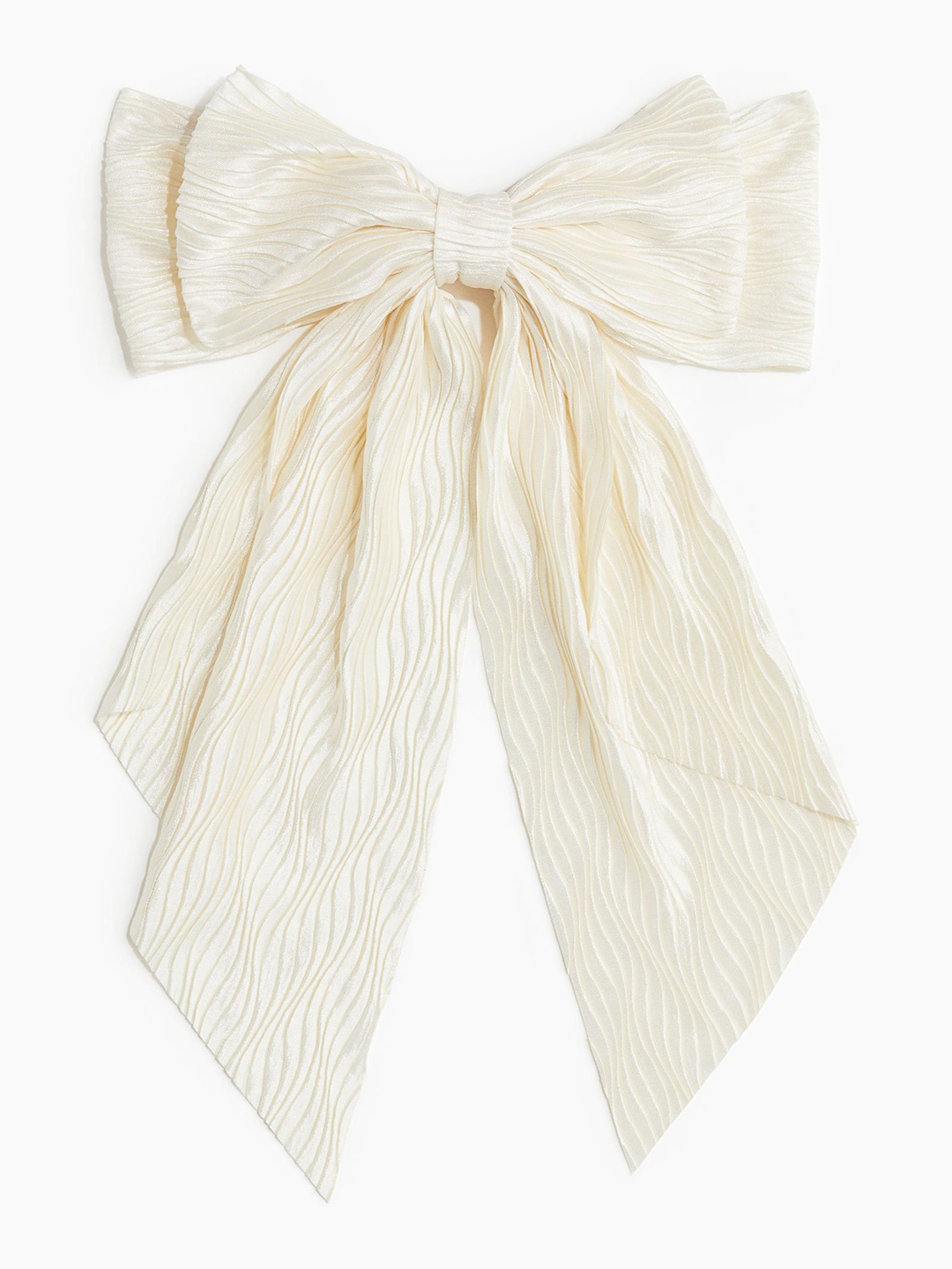 

H&M Bow-Decorated Hair Clip, White