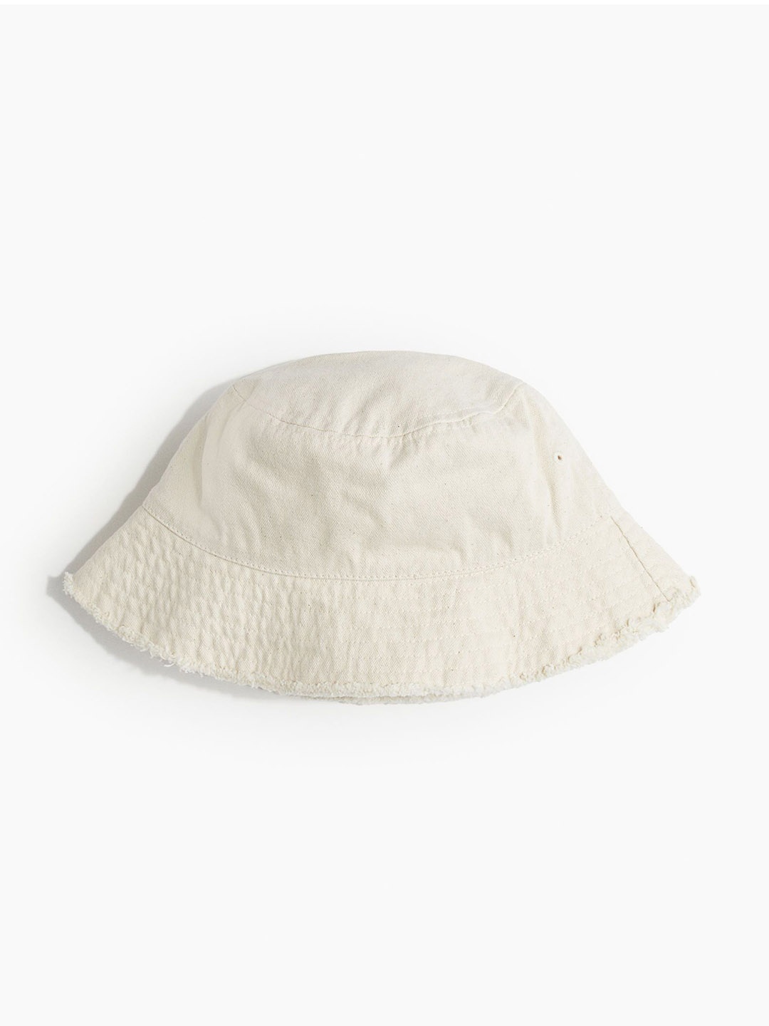 

H&M Women Cotton Bucket Hat, White