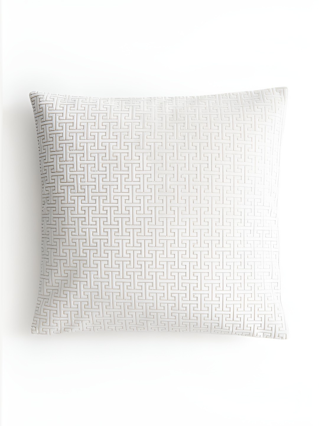 

H&M Off-White Patterned Cushion Cover