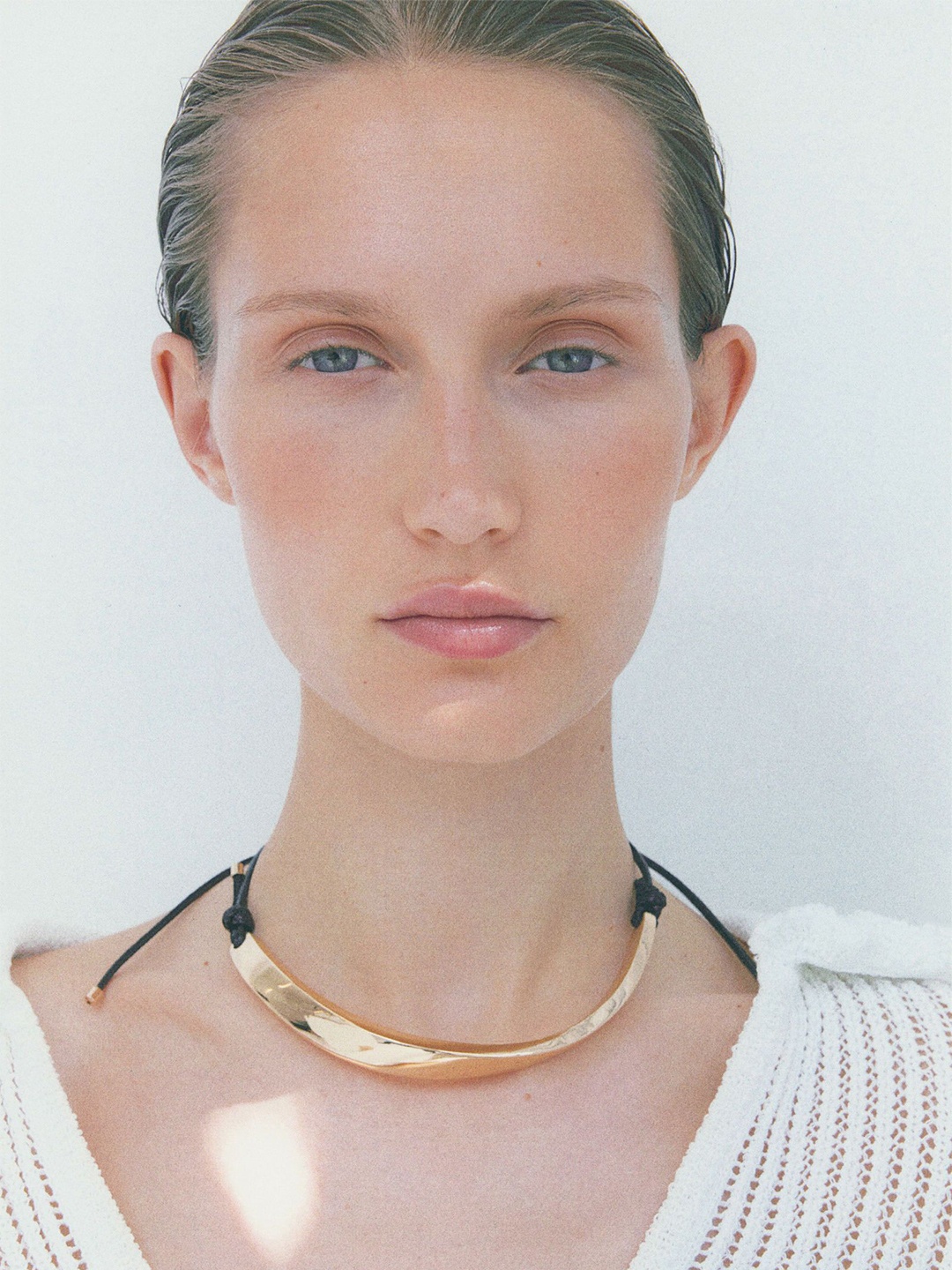 H&M Cord Necklace, Gold