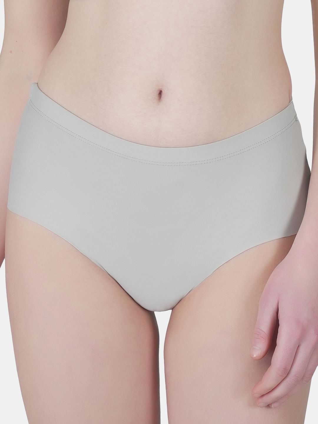 

Tweens Women Mid-Rise Hipster Seamless Briefs, Grey