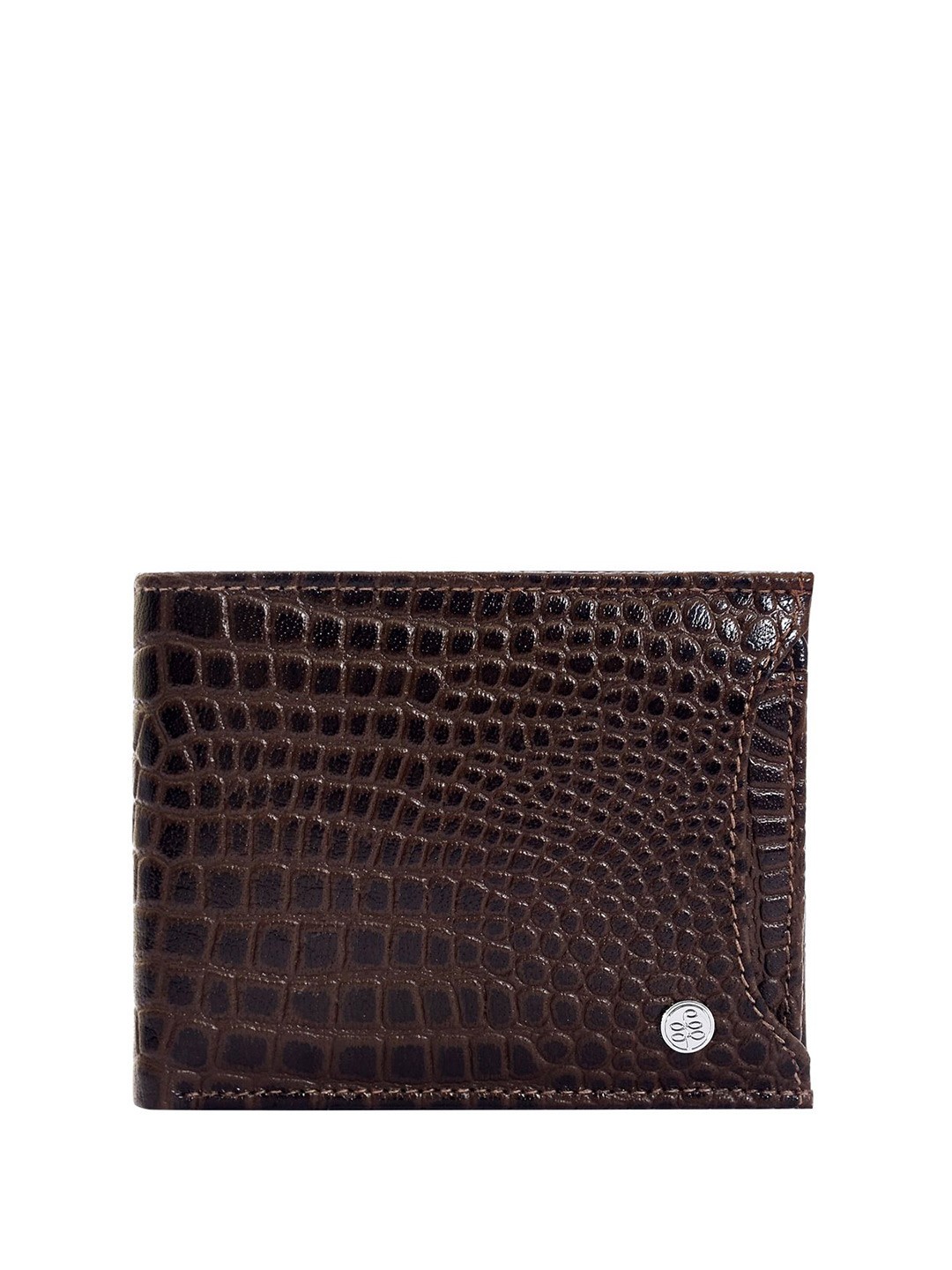 

Eske MenTextured Leather Two Fold Wallet, Brown