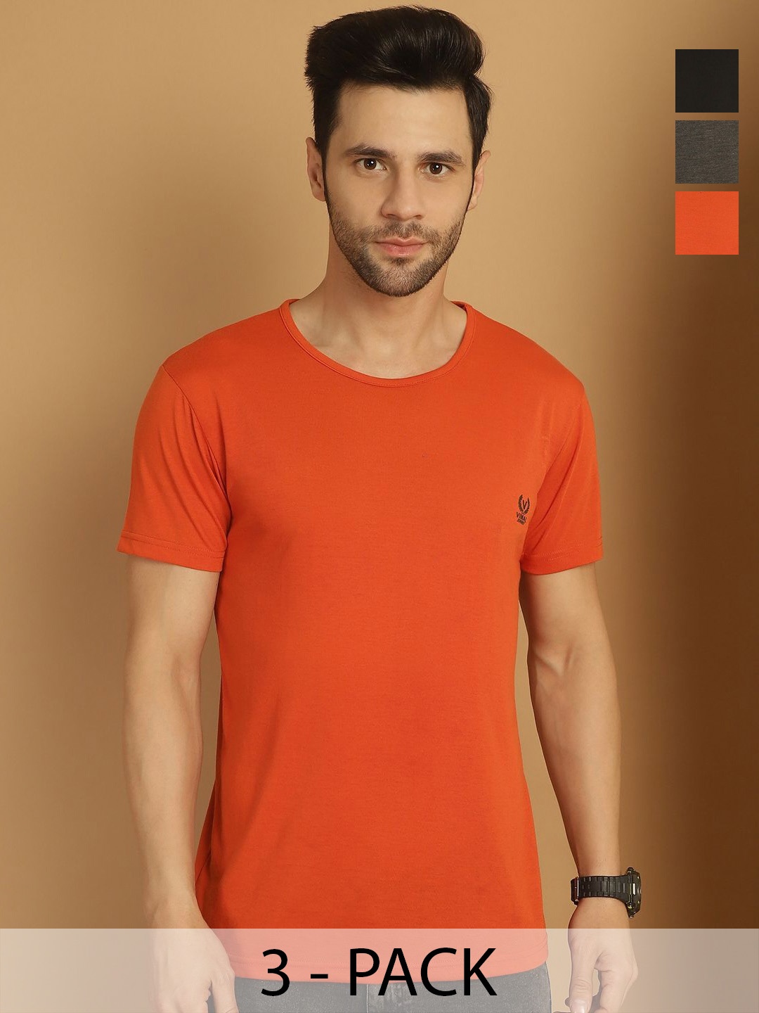 

VIMAL JONNEY Men 3 Pockets T-shirt, Multi