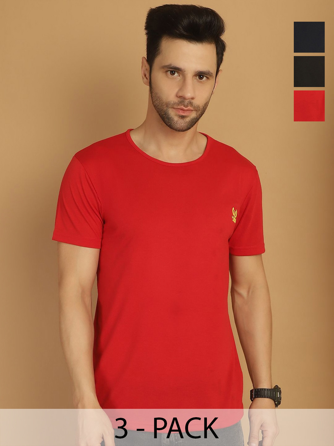 

VIMAL JONNEY Men 3 Pockets T-shirt, Multi