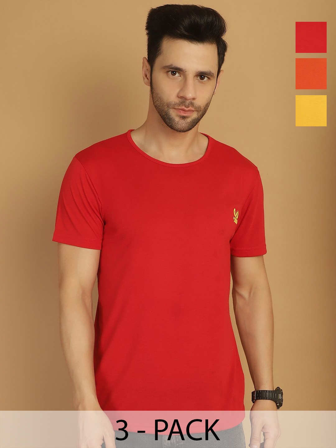 

VIMAL JONNEY Men 3 Pockets T-shirt, Multi