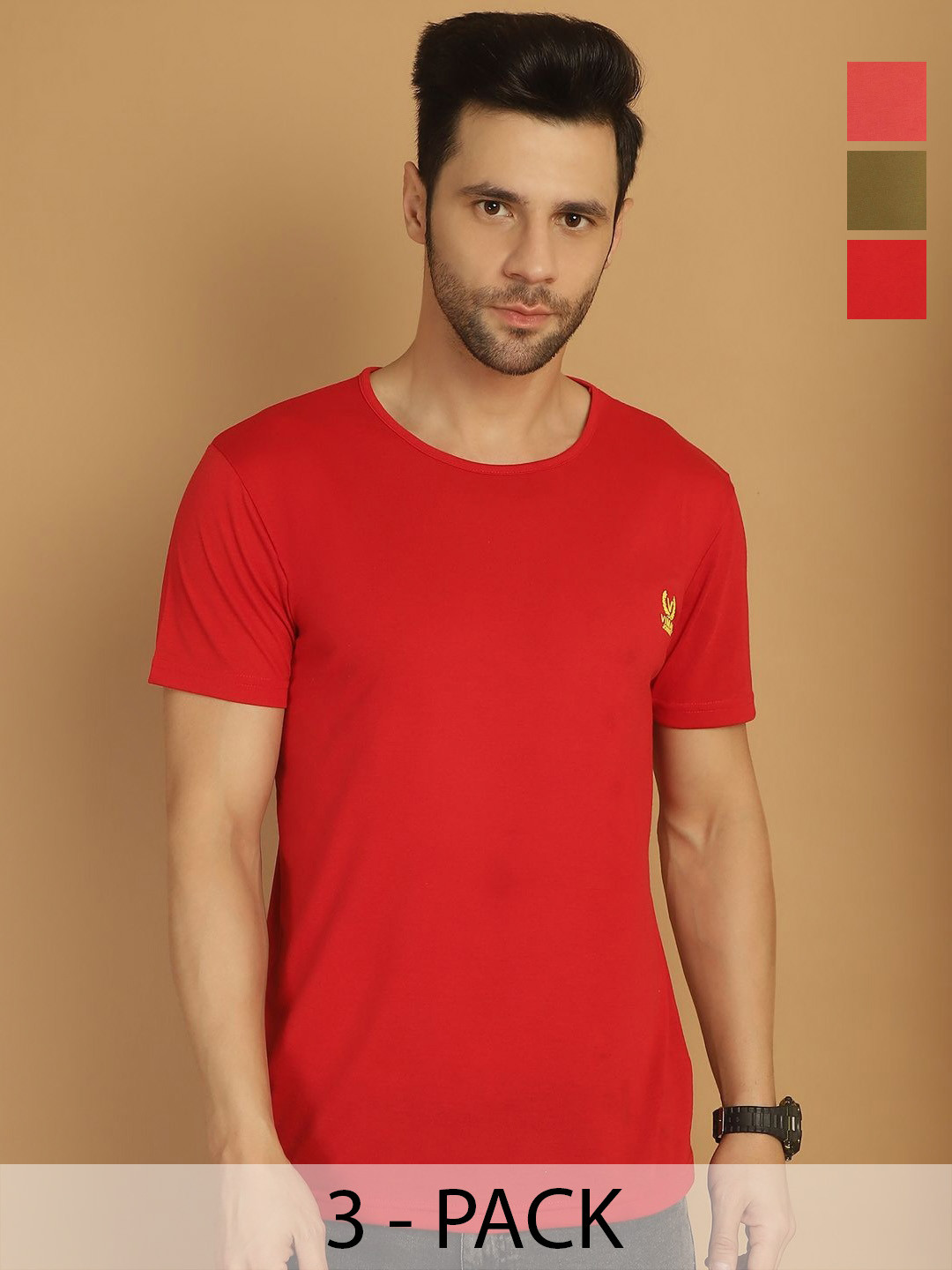 

VIMAL JONNEY Men 3 Pockets T-shirt, Multi