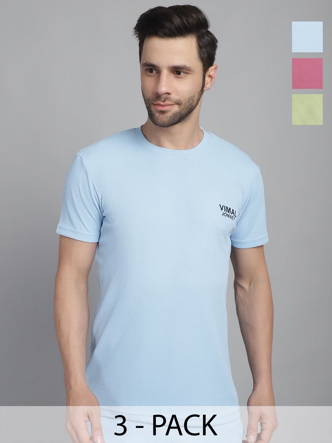 

VIMAL JONNEY Men 3 Pockets T-shirt, Multi