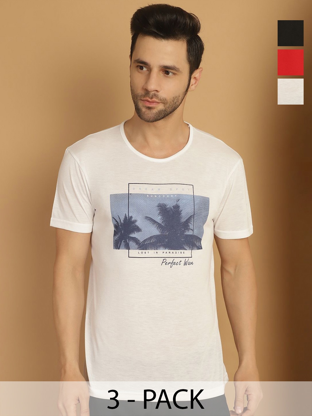 

VIMAL JONNEY Men Typography T-shirt, Multi