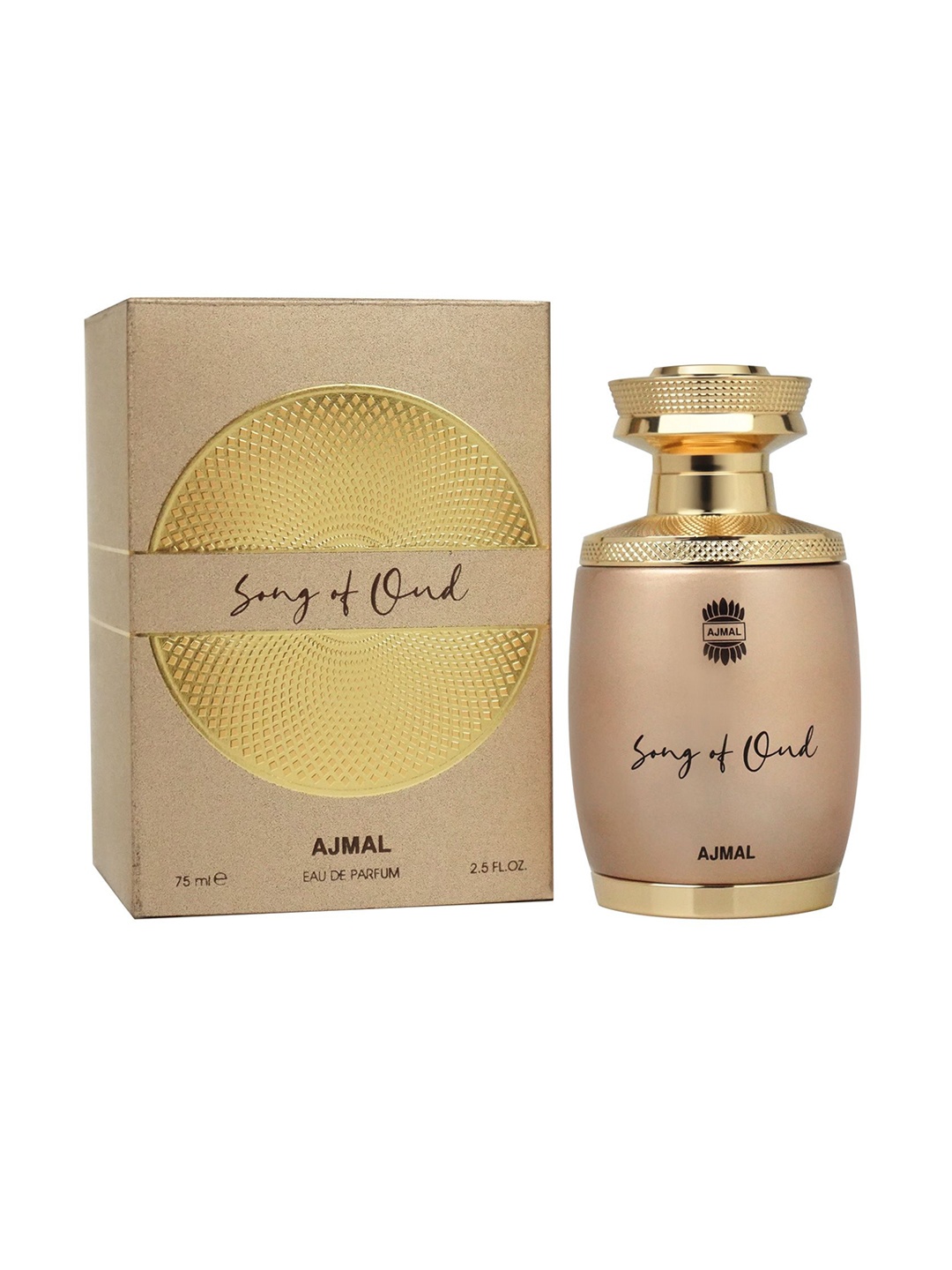 

Ajmal Song Of Oud Long Lasting Eau De Parfum - 75ml, Gold