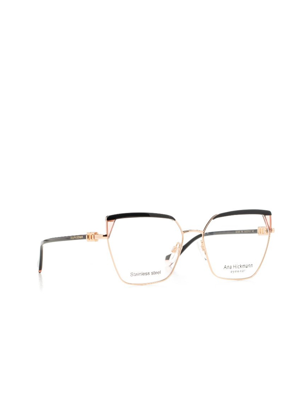 

Ana Hickmann Women Full Rim Cateye Frames, White