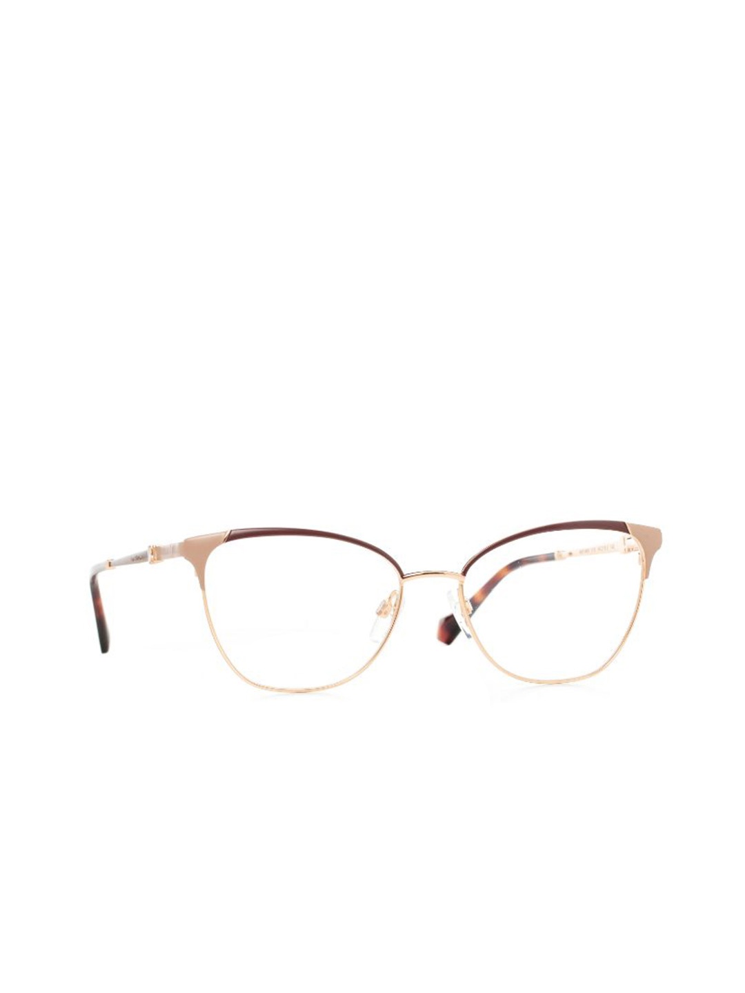 

Ana Hickmann Women Full Rim Cateye Frames, Gold