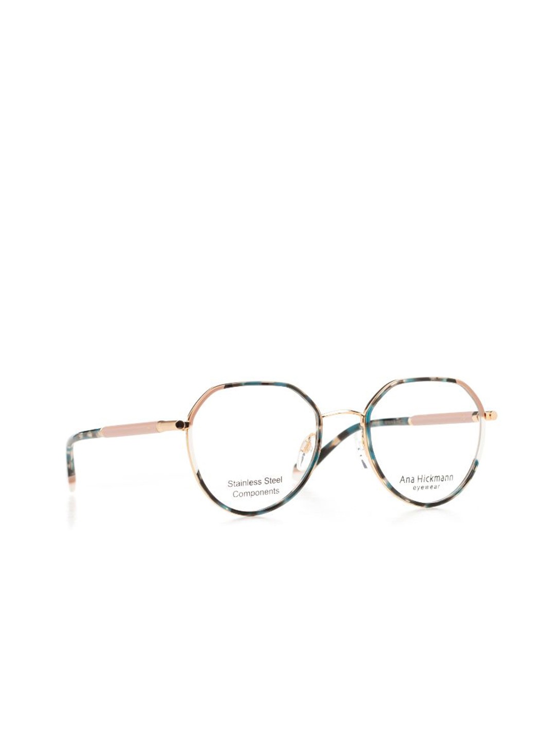 

Ana Hickmann Women Abstract Printed Full Rim Oversized Frames, Pink