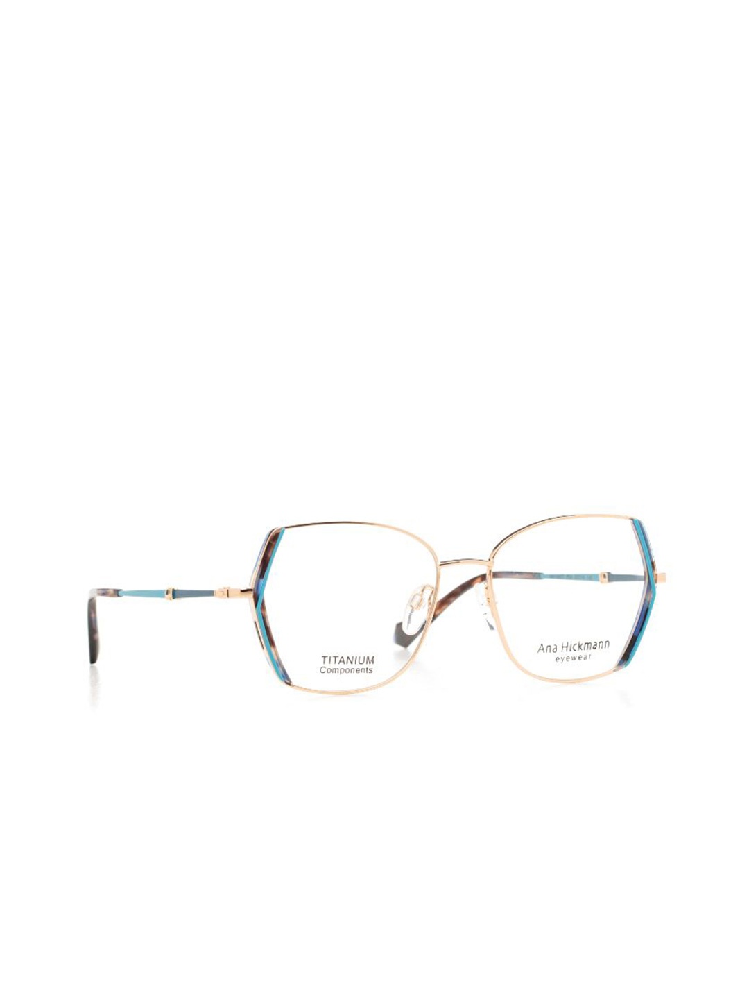 

Ana Hickmann Women Full Rim Oversized Frames, Transparent