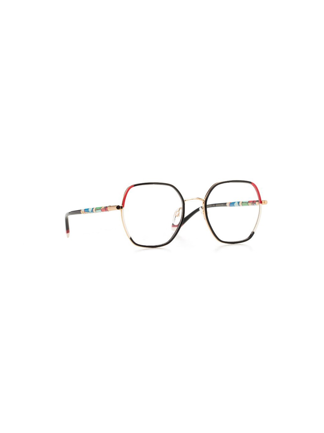 

Ana Hickmann Women Abstract Printed Full Rim Oversized Frames, White