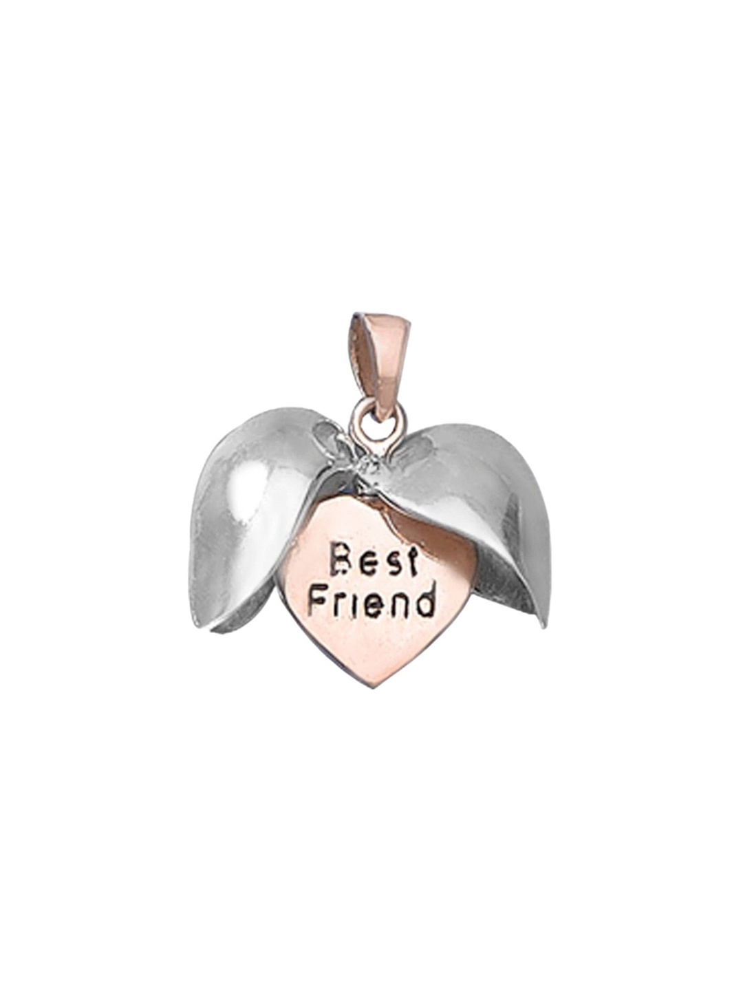 

Taraash 925 Sterling Silver Heart Shaped Pendant