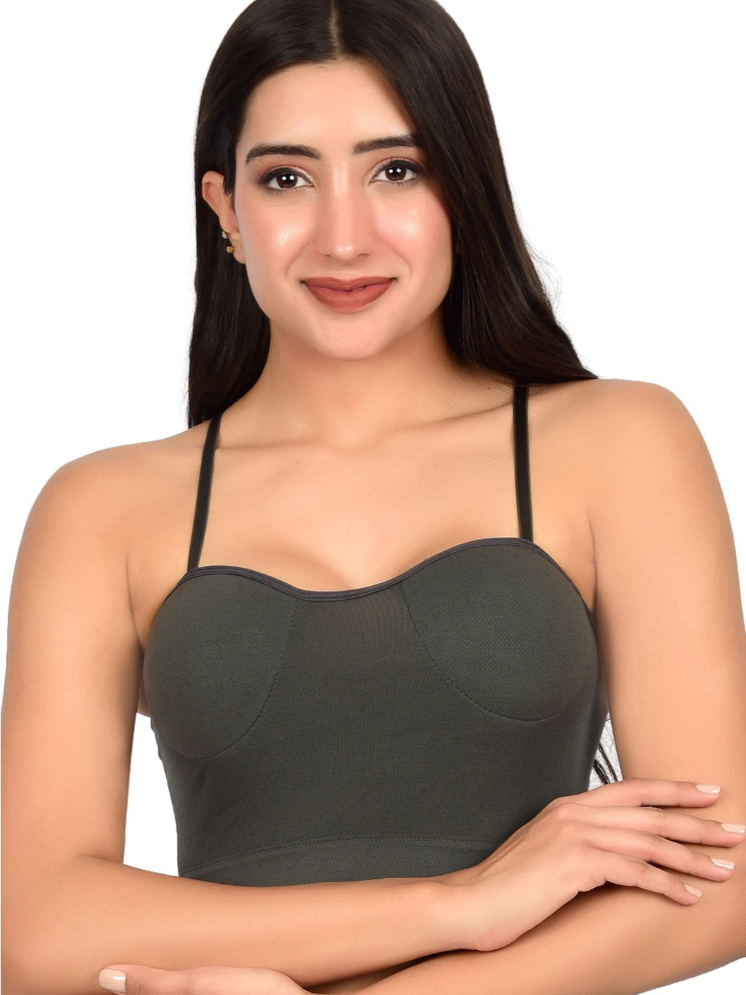 

bare dezire Medium Coverage Lightly Padded Bra, Grey