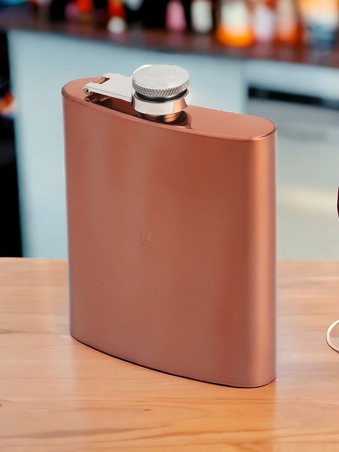 

FNS Rose Gold Stainless Steel Hip Flask