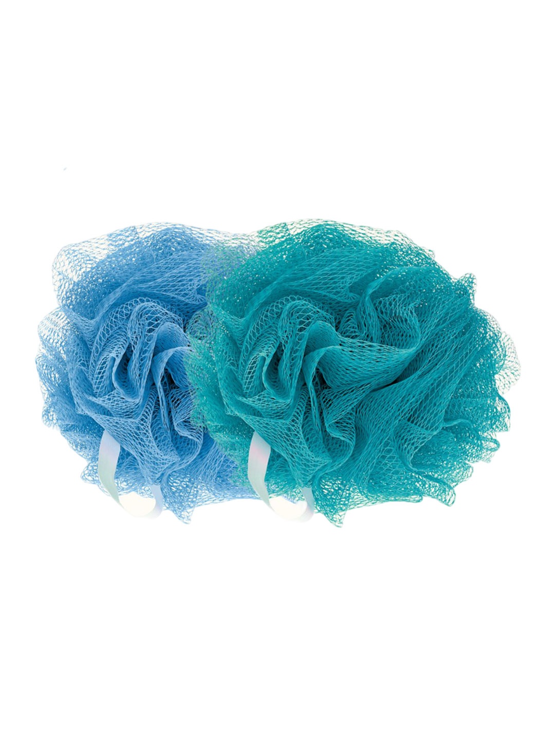 

CareDone Set Of 2 Bath Loofah Sponge Scrubber Exfoliator, Blue
