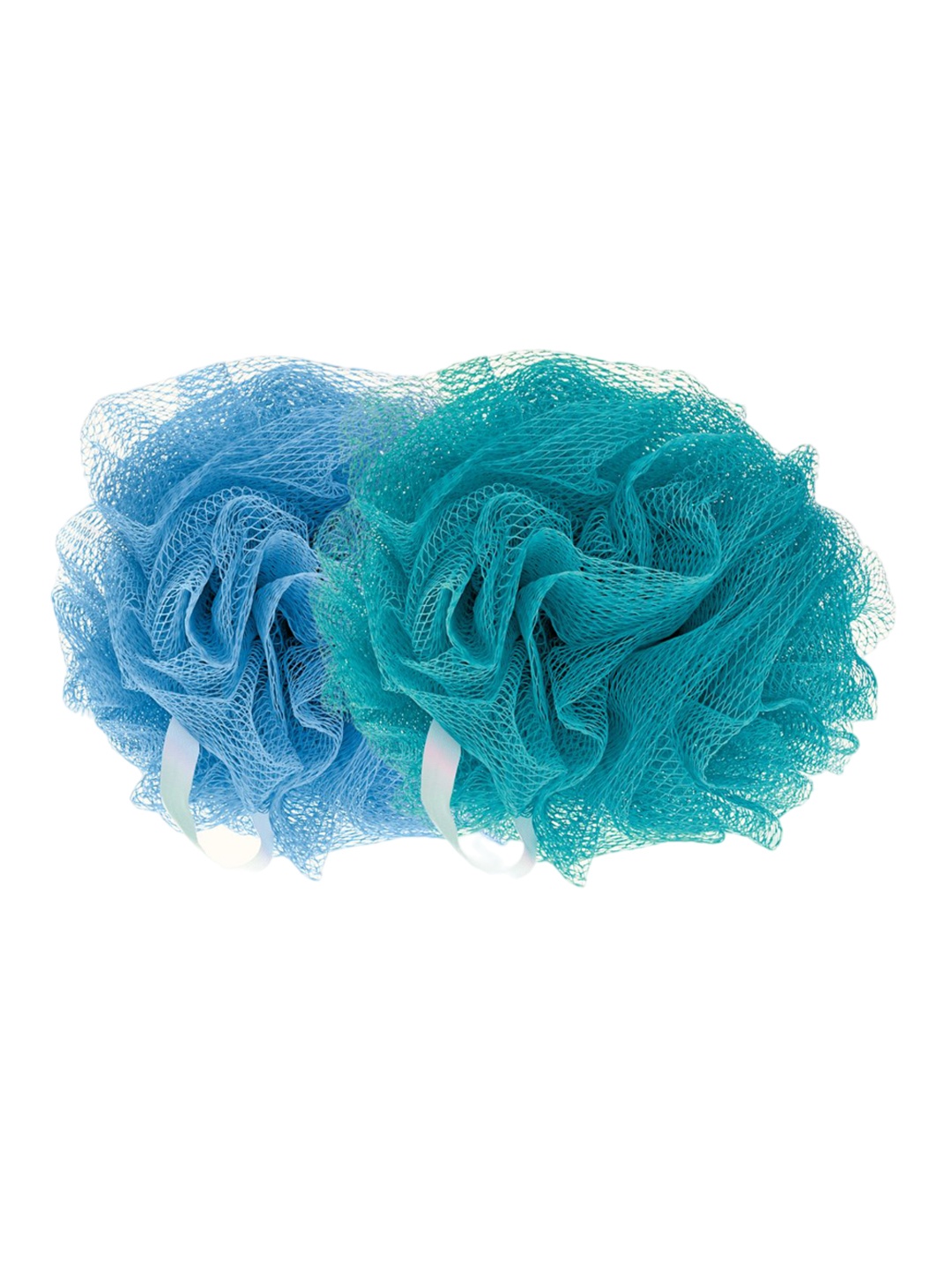 

CareDone Set Of 2 Large Bath Loofah Sponge Scrubber Exfoliator, Blue