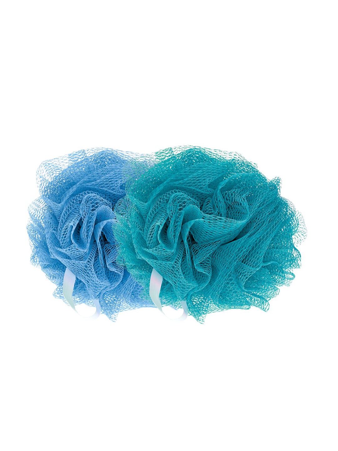 

CareDone Set Of 2 Bath Loofah Sponge Scrubber Exfoliator, Blue