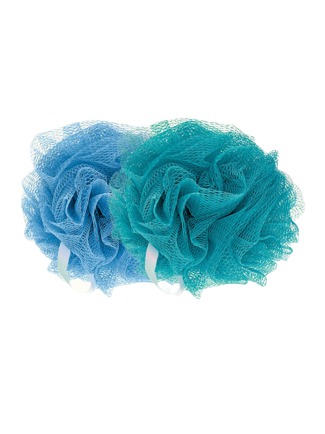 

CareDone Set Of 2 Bath Loofah Sponge Scrubber Exfoliator, Blue