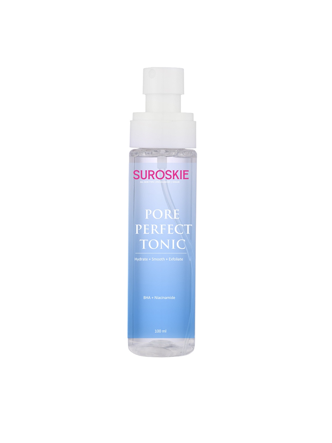 

SUROSKIE Pore Perfect Tonic With BHA & Niacinamide - 100ml, Blue
