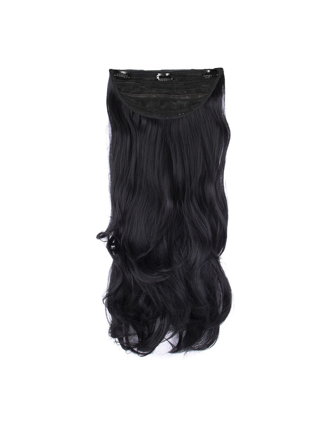 

Streak Street Clip In Curl Hair Extension - 24 Inch - Black