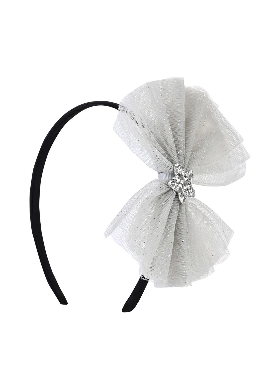 

Aye Candy Girls Embellished Hairband, Silver