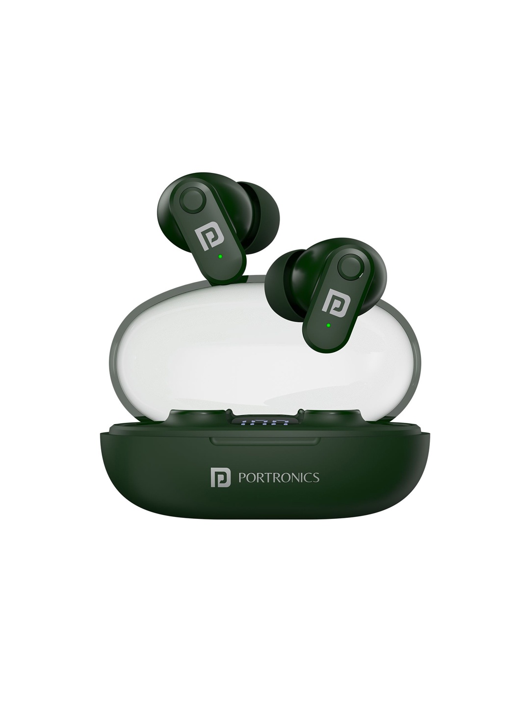 

Portronics Unisex Wireless Bluetooth Headphones, Green