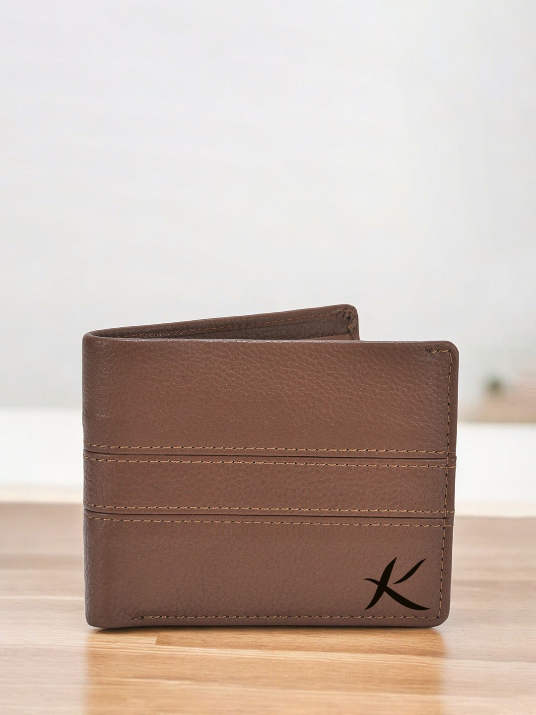 

Kastner Men Leather Two Fold Wallet, Tan