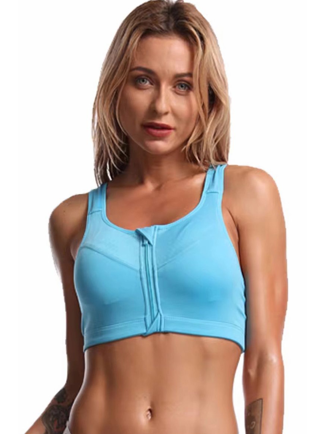 

Bella Voste Lightly Padded Full Coverage Bra, Blue