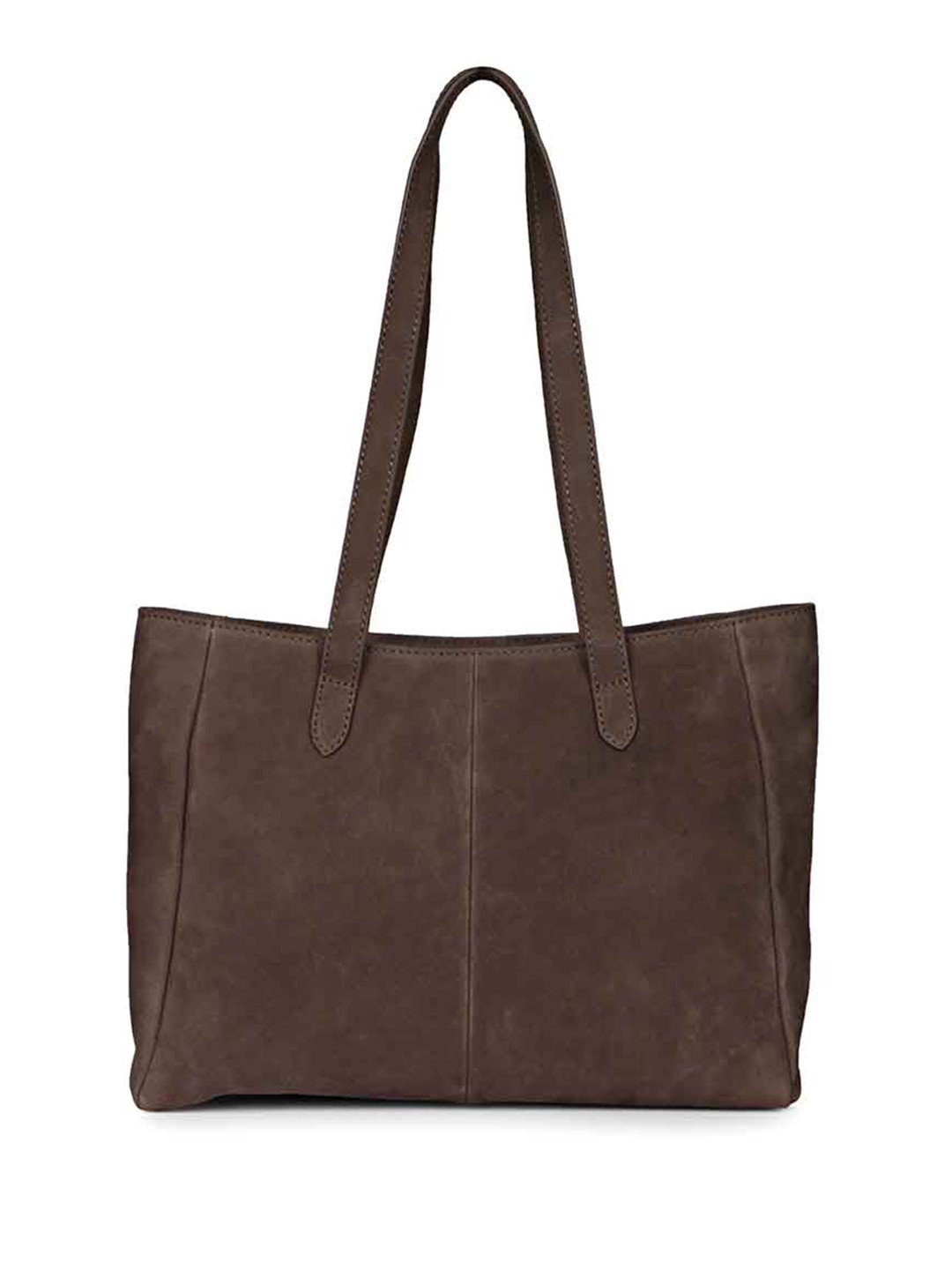 

Favore Womens Leather Shopper Tote Bag, Brown
