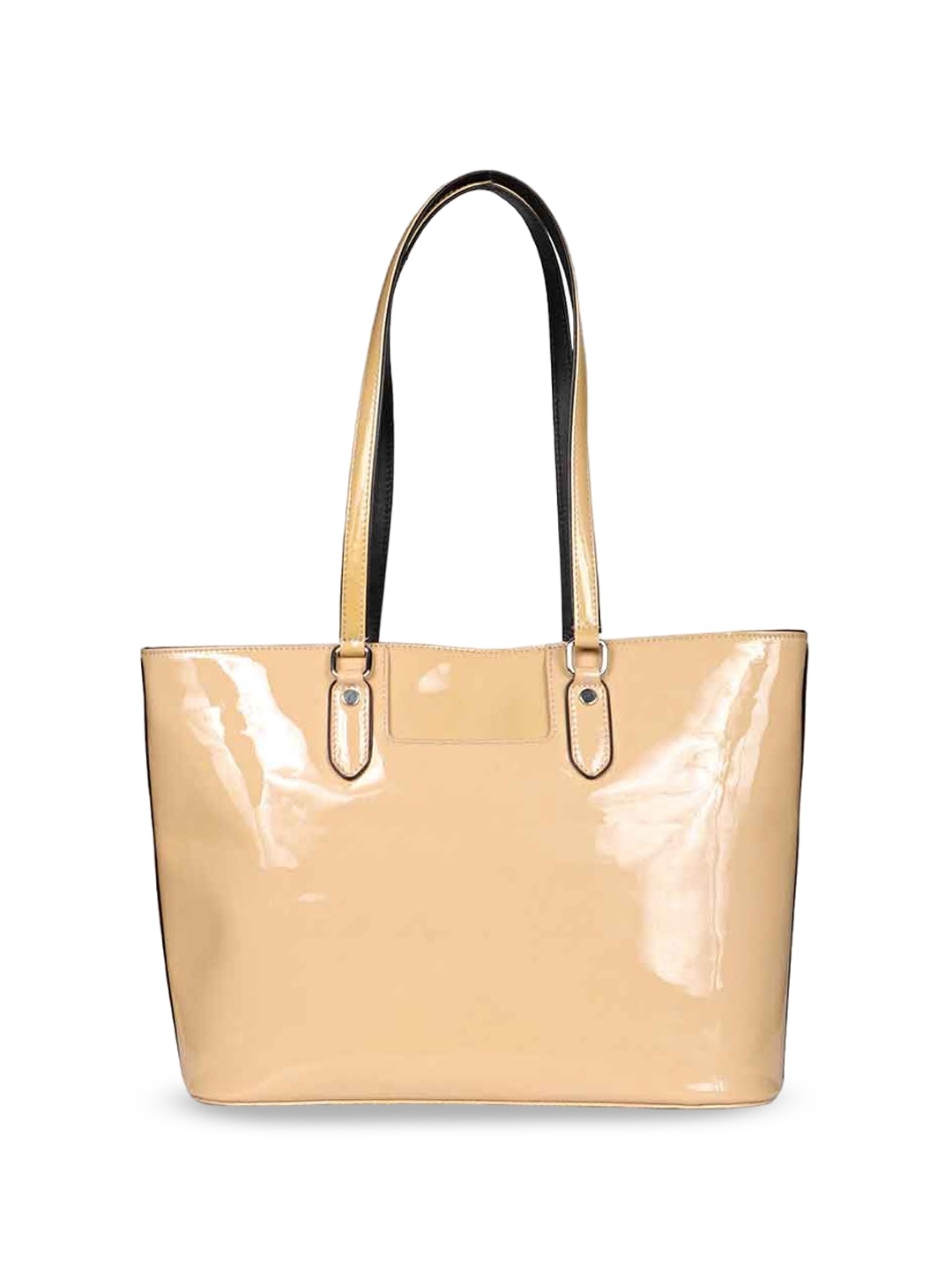 

Saint G Womens Leather Shopper Tote Bag, Cream