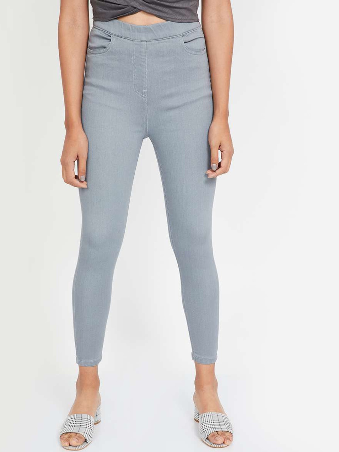 

BAESD Women Frisky High-Rise Stretchable Jeans, Blue