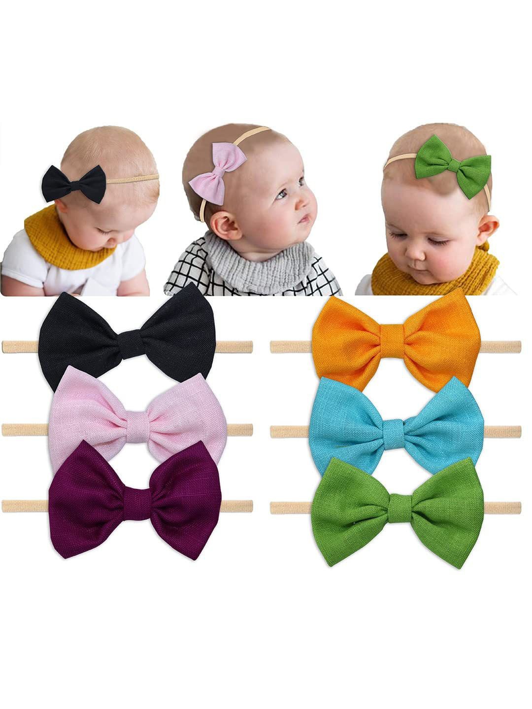 

Softwrap Girls Multicoloured Set of 6 Hairband, Green