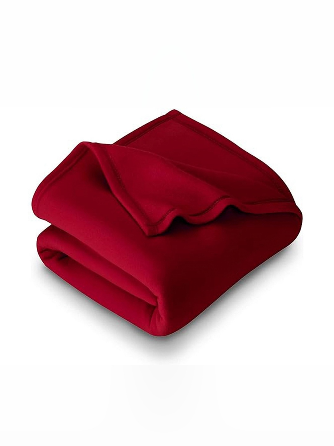

THE little BIG STORE Maroon Mild Winter Single Bed Blanket