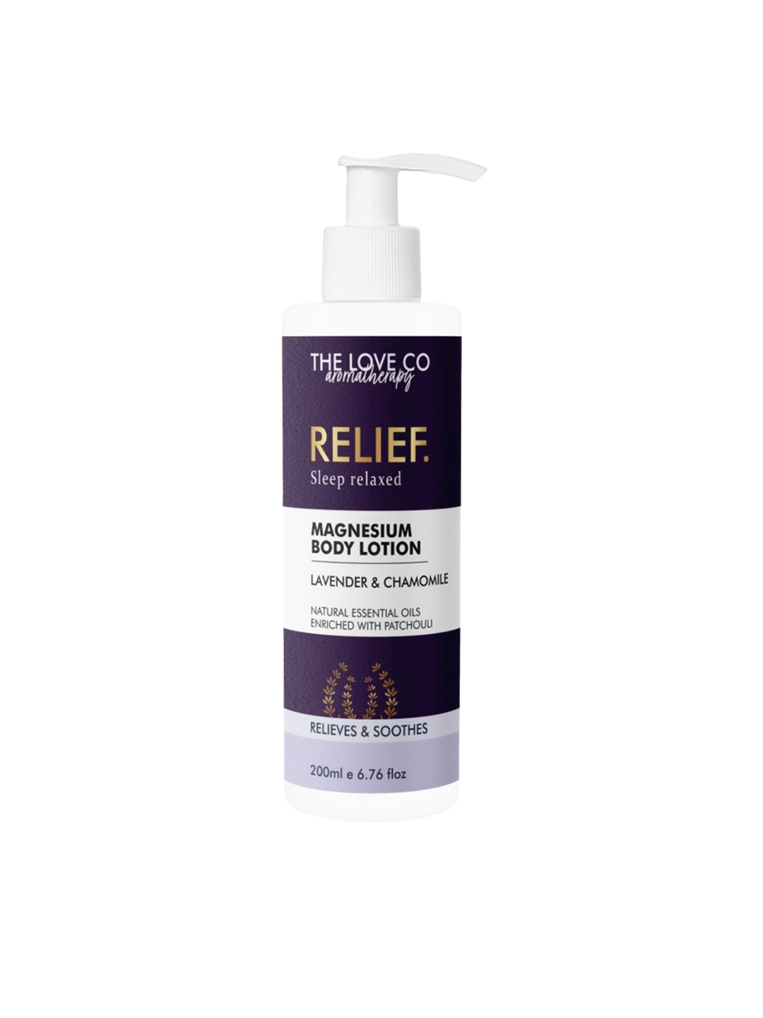 

The Love Co. Relief Sleep Relaxed Magnesium Body Lotion with Lavender & Chamomile - 200ml, White