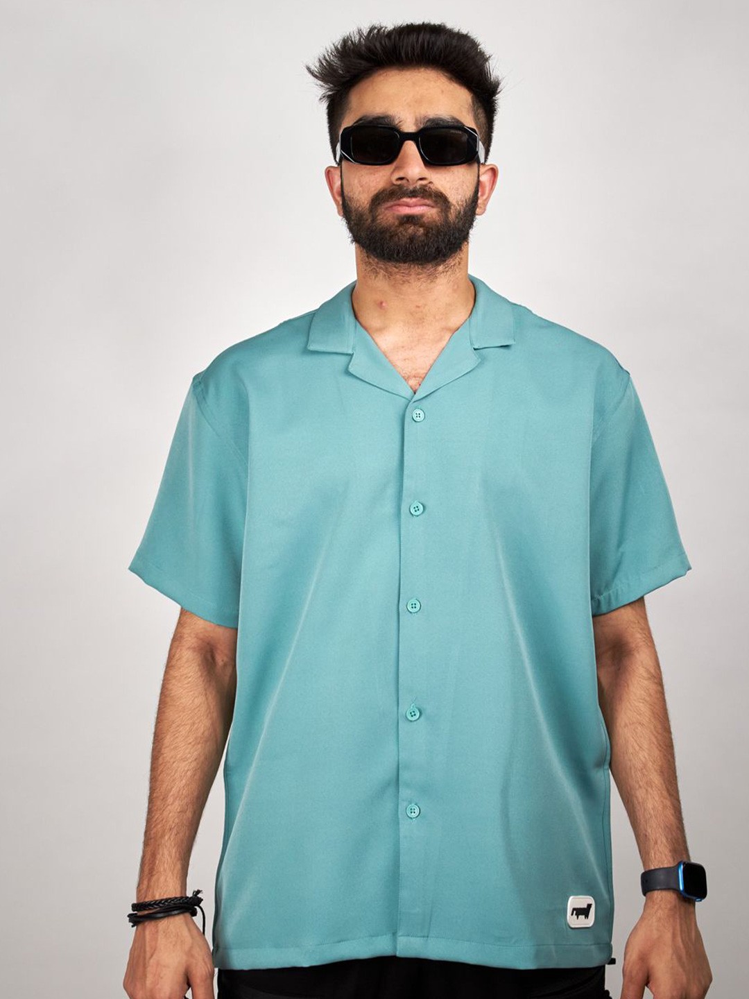 

RIPOFF Unisex Classic Opaque Casual Shirt, Sea green