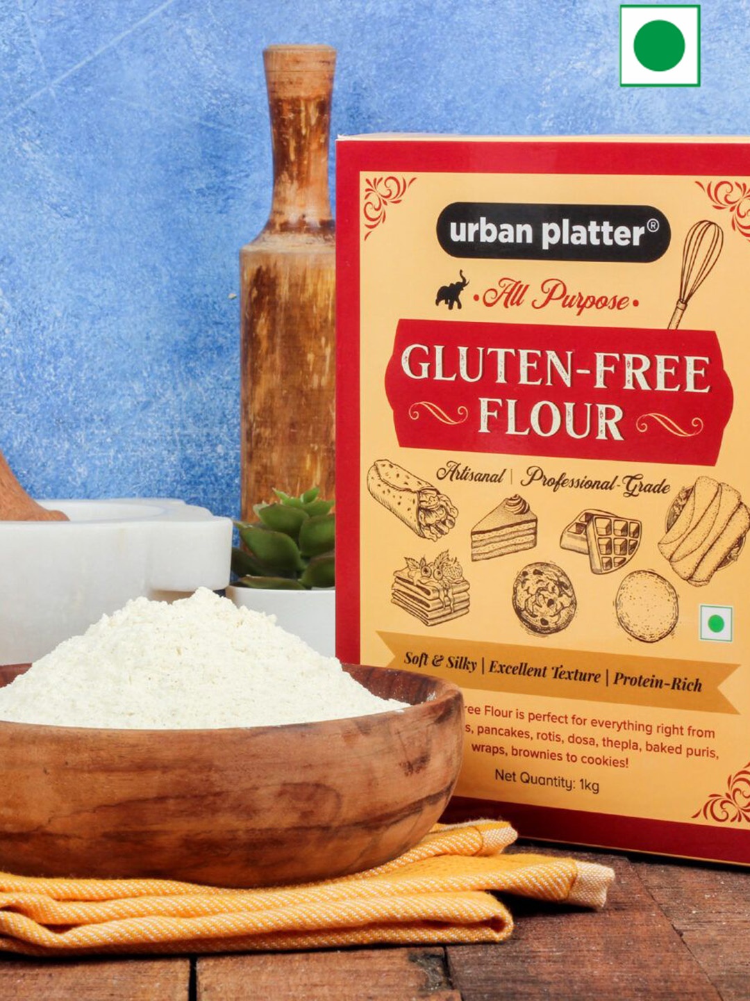 

URBAN PLATTER All Purpose Gluten-Free Flour 1 kg, Off white