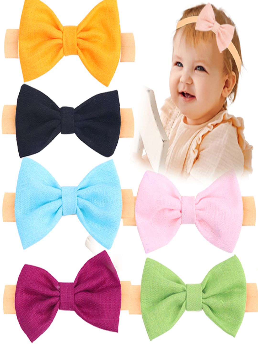 

Softwrap Girls Set Of 1 Hairband, Pink