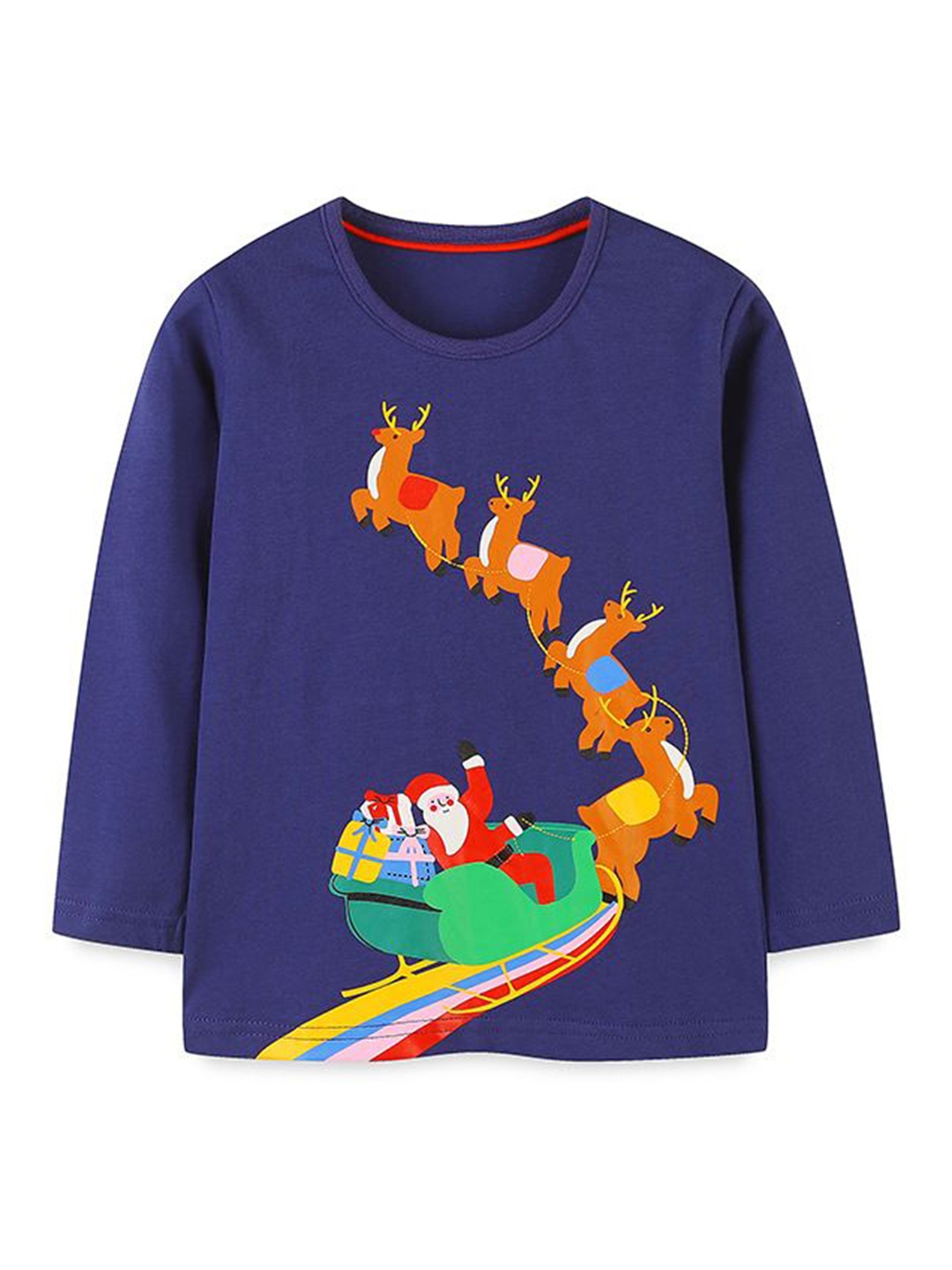 

StyleCast Boys Graphic Printed Round Neck T-shirt, Navy blue