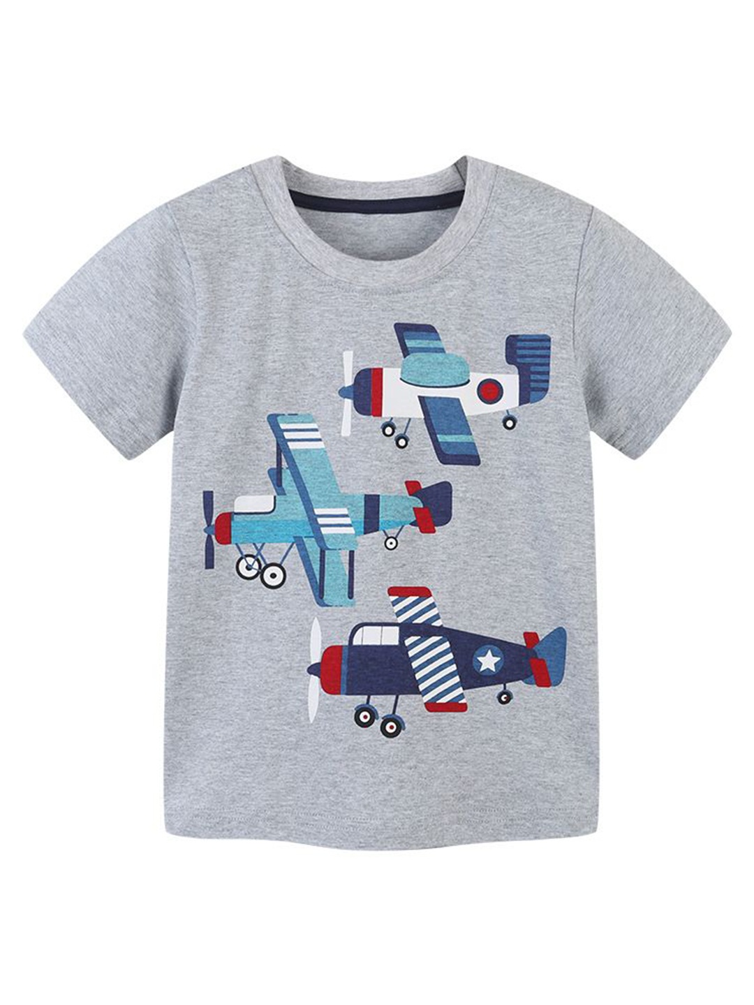 

StyleCast Boys Graphic Printed Round Neck T-shirt, Grey