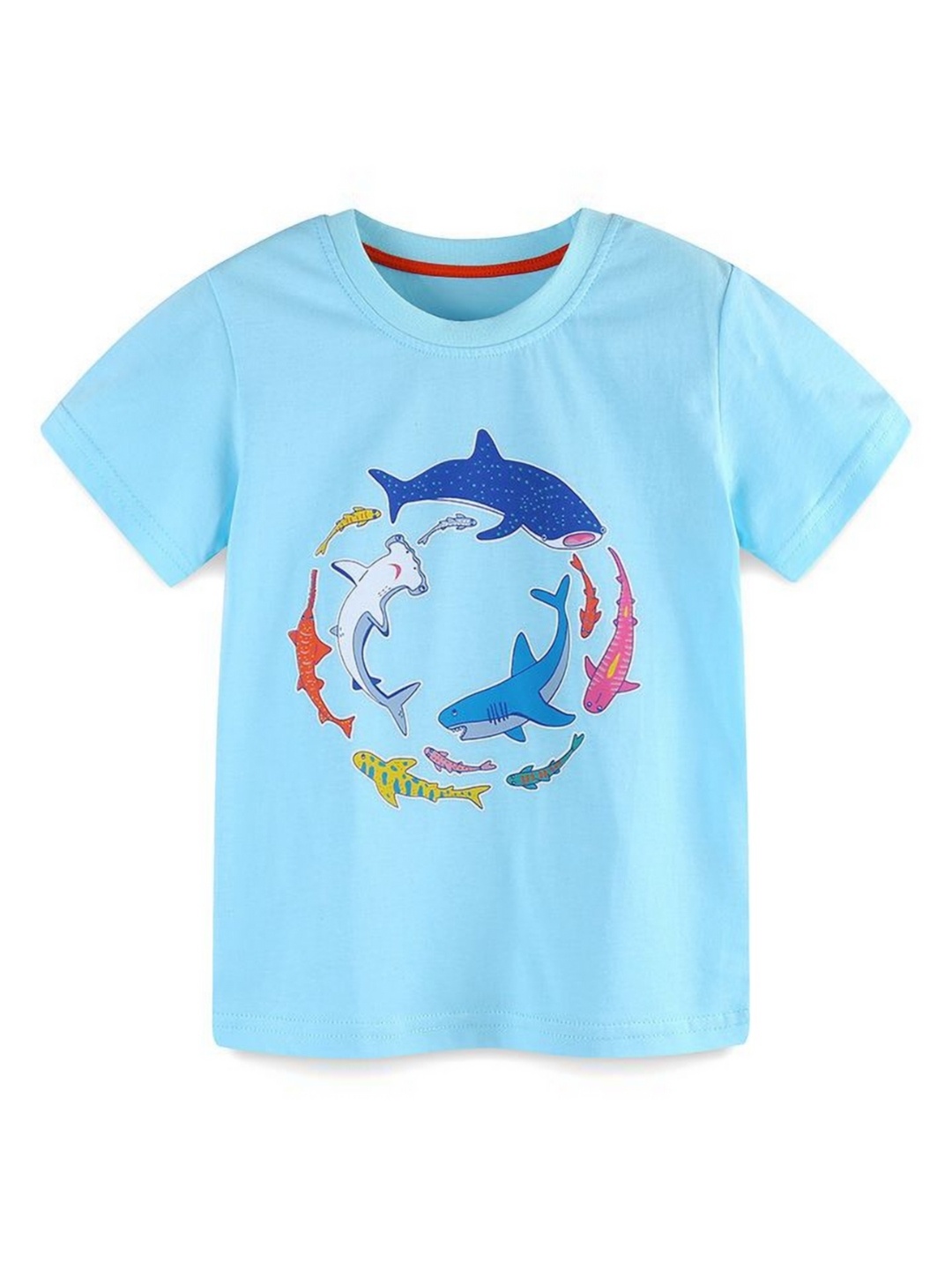 

StyleCast Boys Graphic Printed Round Neck T-shirt, Blue