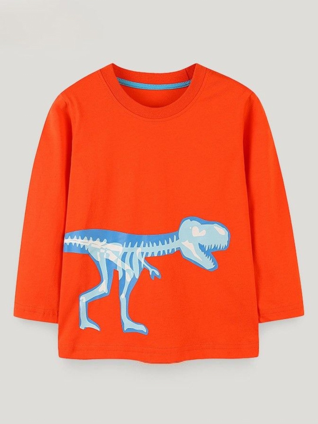 

StyleCast Boys Graphic Printed Round Neck T-shirt, Orange