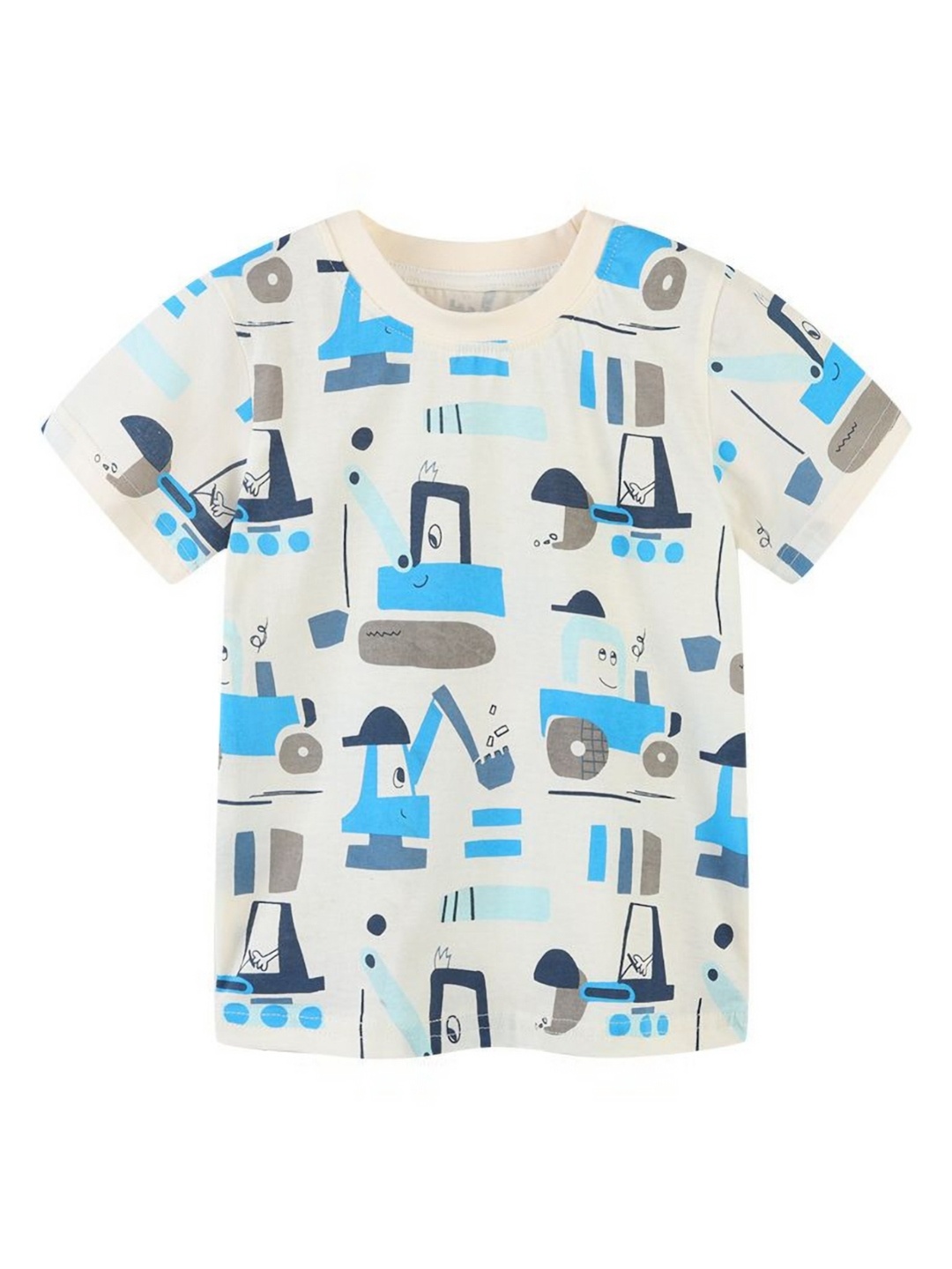 

StyleCast Boys Conversational Printed Round Neck T-shirt, Off white