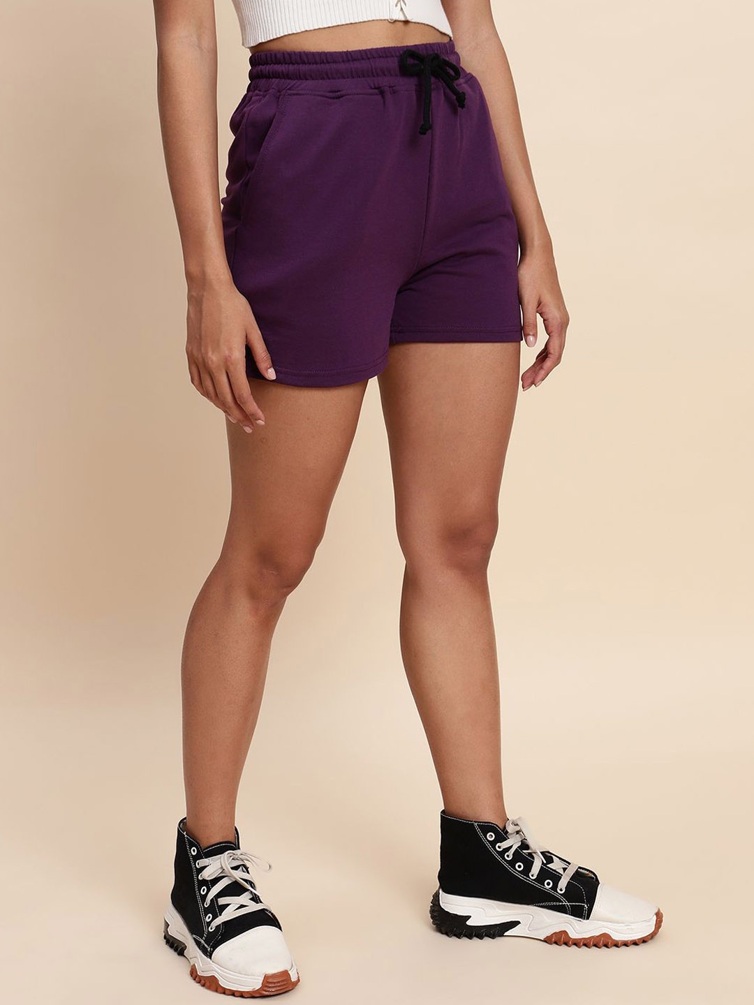 

UnaOne Women Outdoor Shorts, Purple