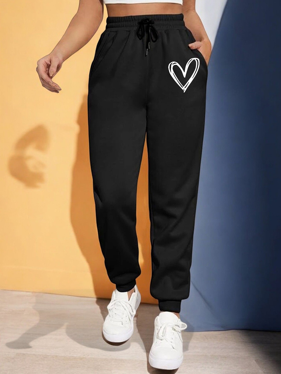 

TABADTOD Women Relaxed Loose Fit Joggers Trousers, Black