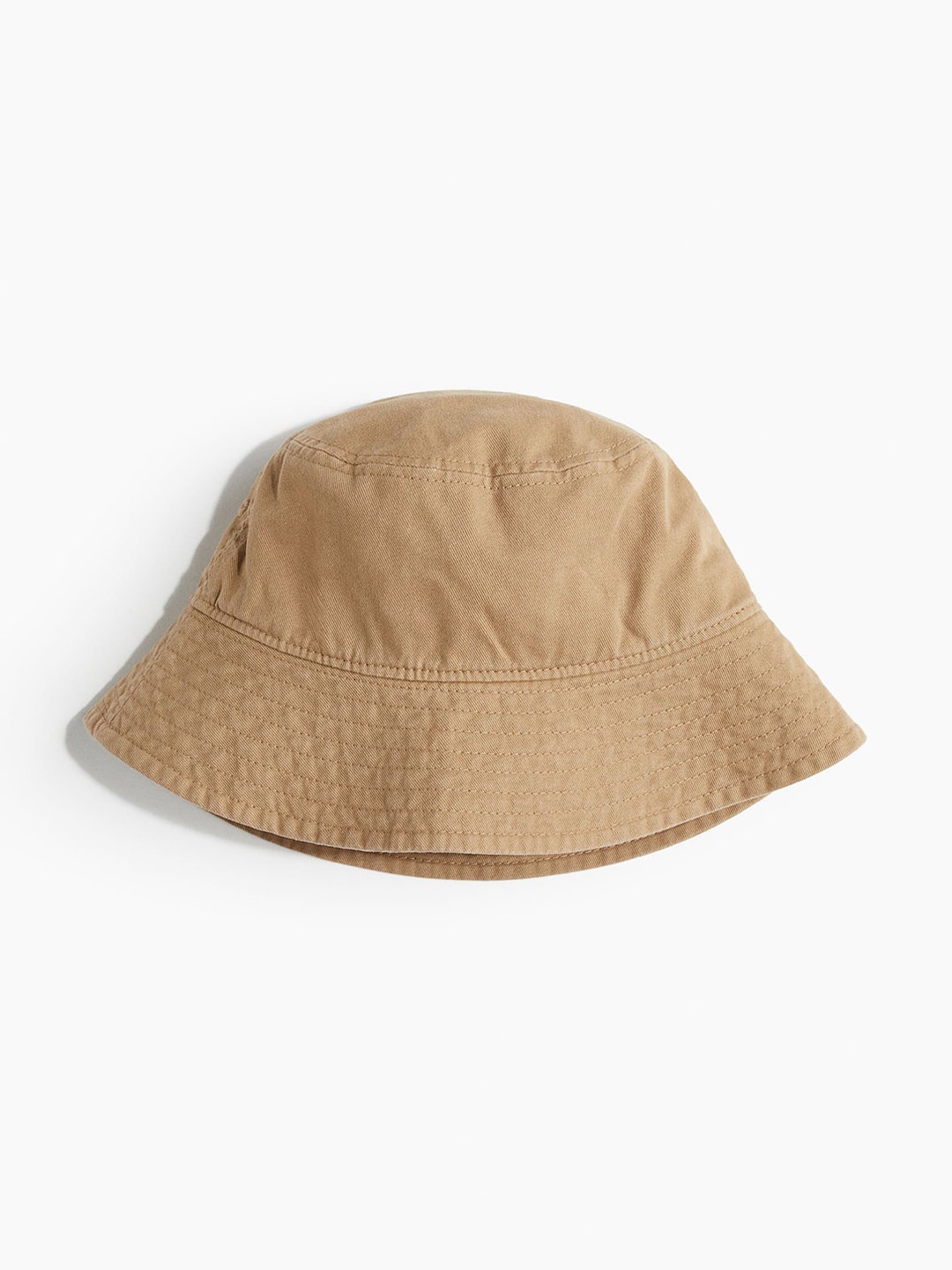 

H&M Women Cotton Bucket Hat, Beige